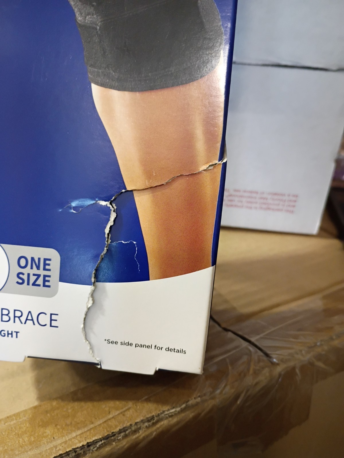 Walgreens Knee Brace Hinged Maximum Support Adjustable 1 Size Left OR Right