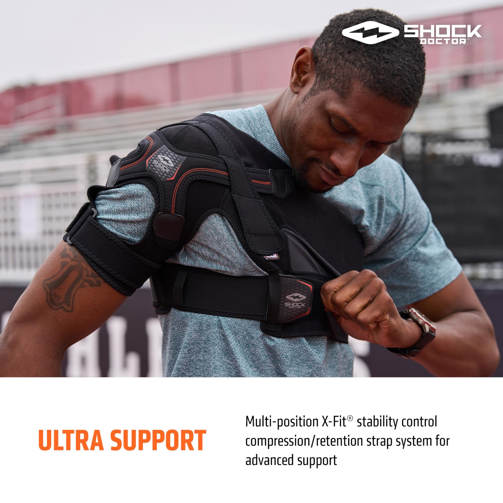 Shoulder Support Black, Large/XLarge
