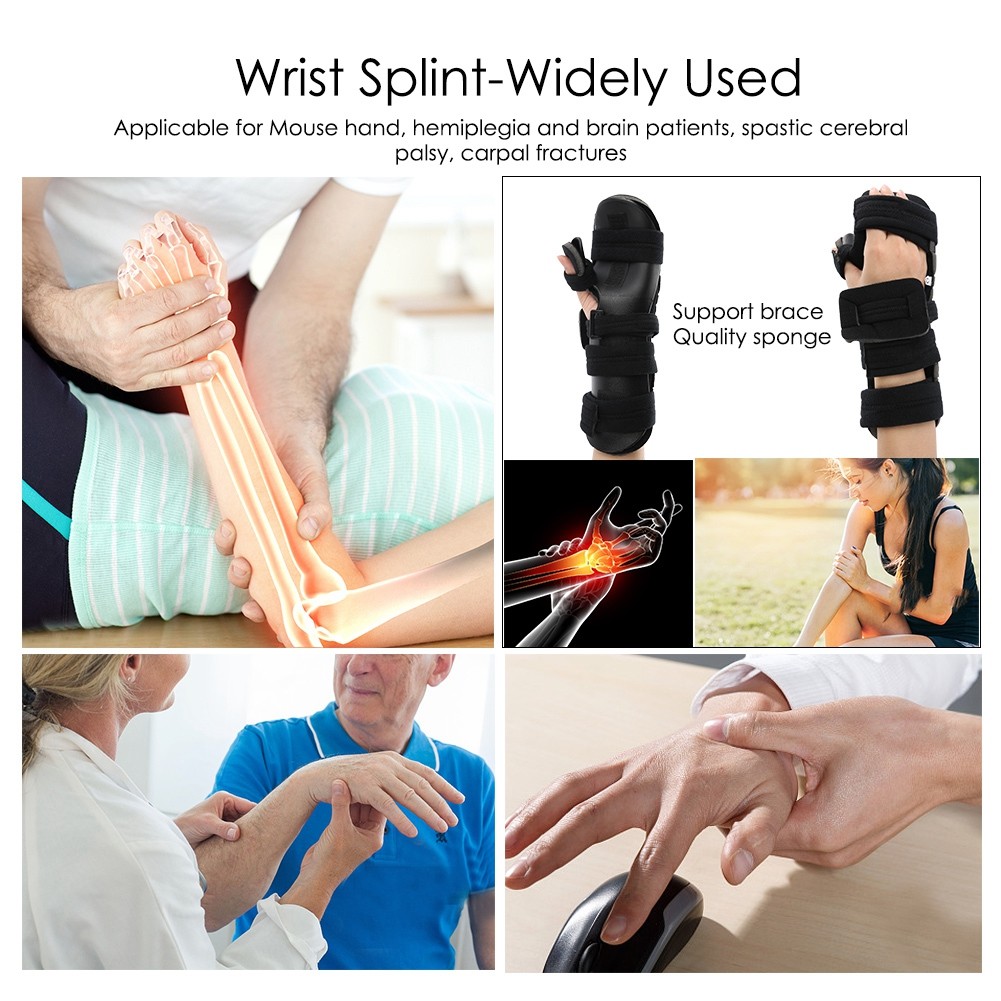 Hand Wrist Splint Fracture Splint Sprain Arthritis Splint Support Wrist Brace
