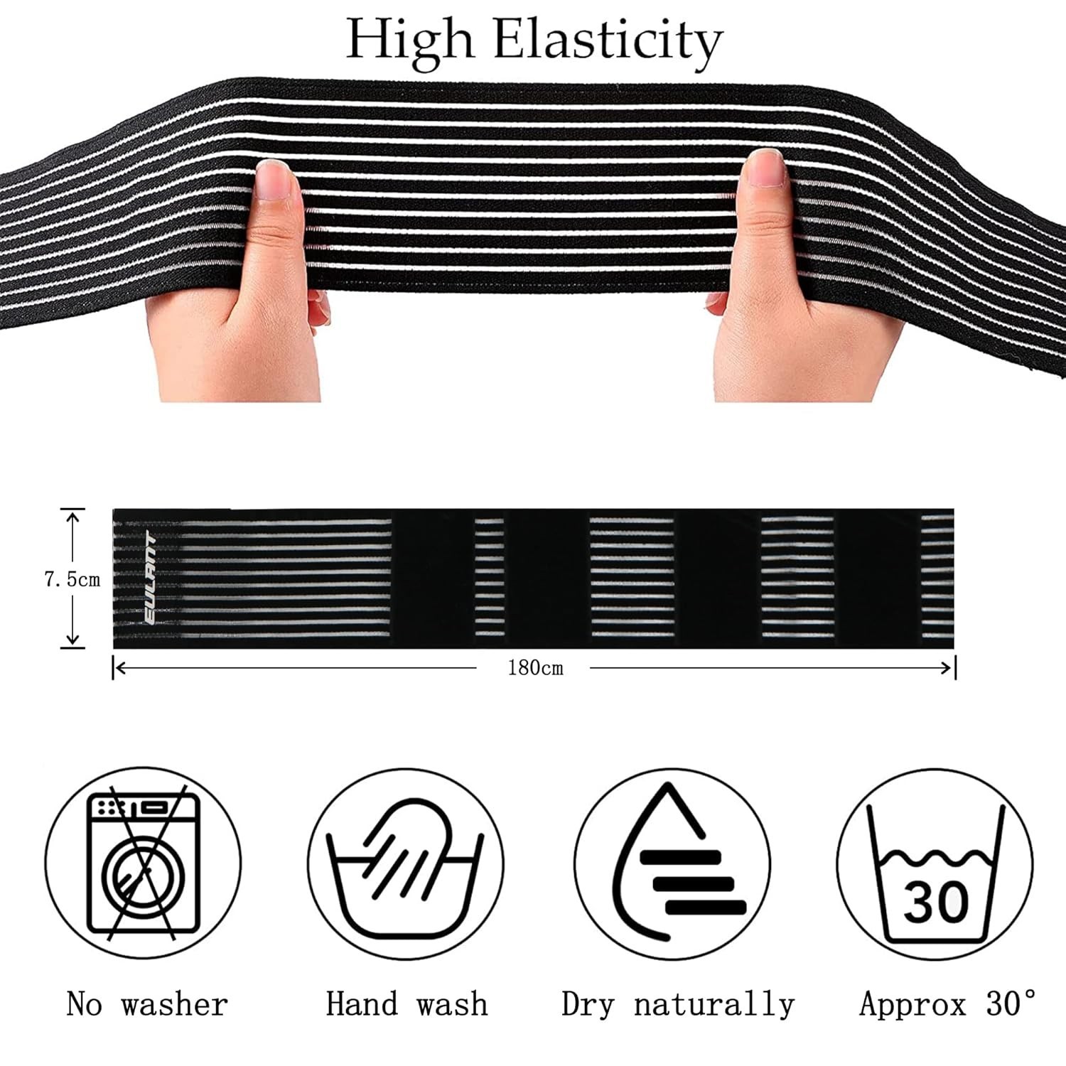 Versatile Elastic Compression Knee & Ankle Bandages for Sports & Everyday Use