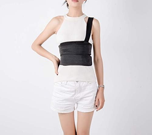Solmyr Broken Rib Brace, Rib and Chest Binder Belt for Men and Women, Rib Cage P