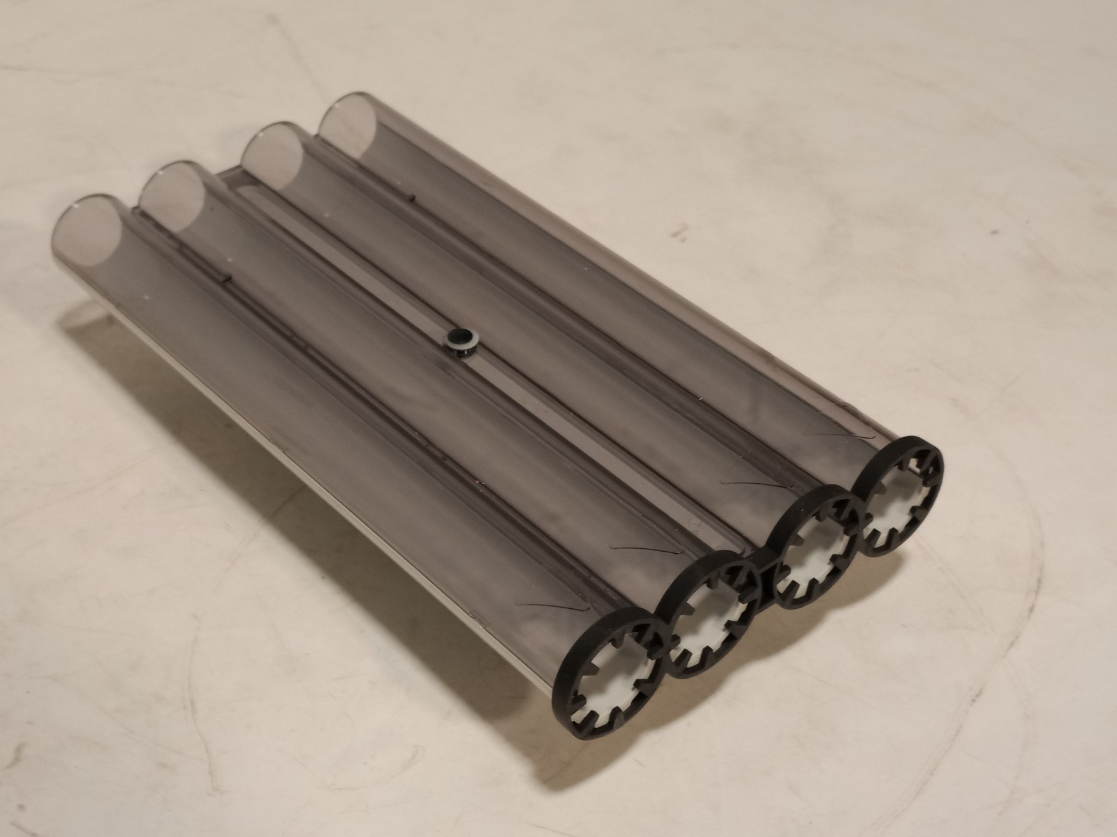 Lot of 2: Welch Allyn Specula Dispenser Tube Modules, Clear, Wall-Mountable