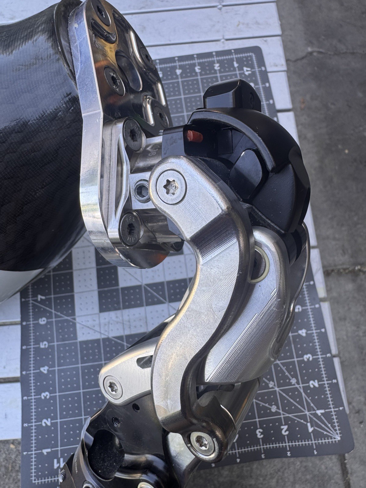 Complete Above-Knee Right Prosthetic Leg. Trulife, Ossure, Kiss, Lapoc/Swan