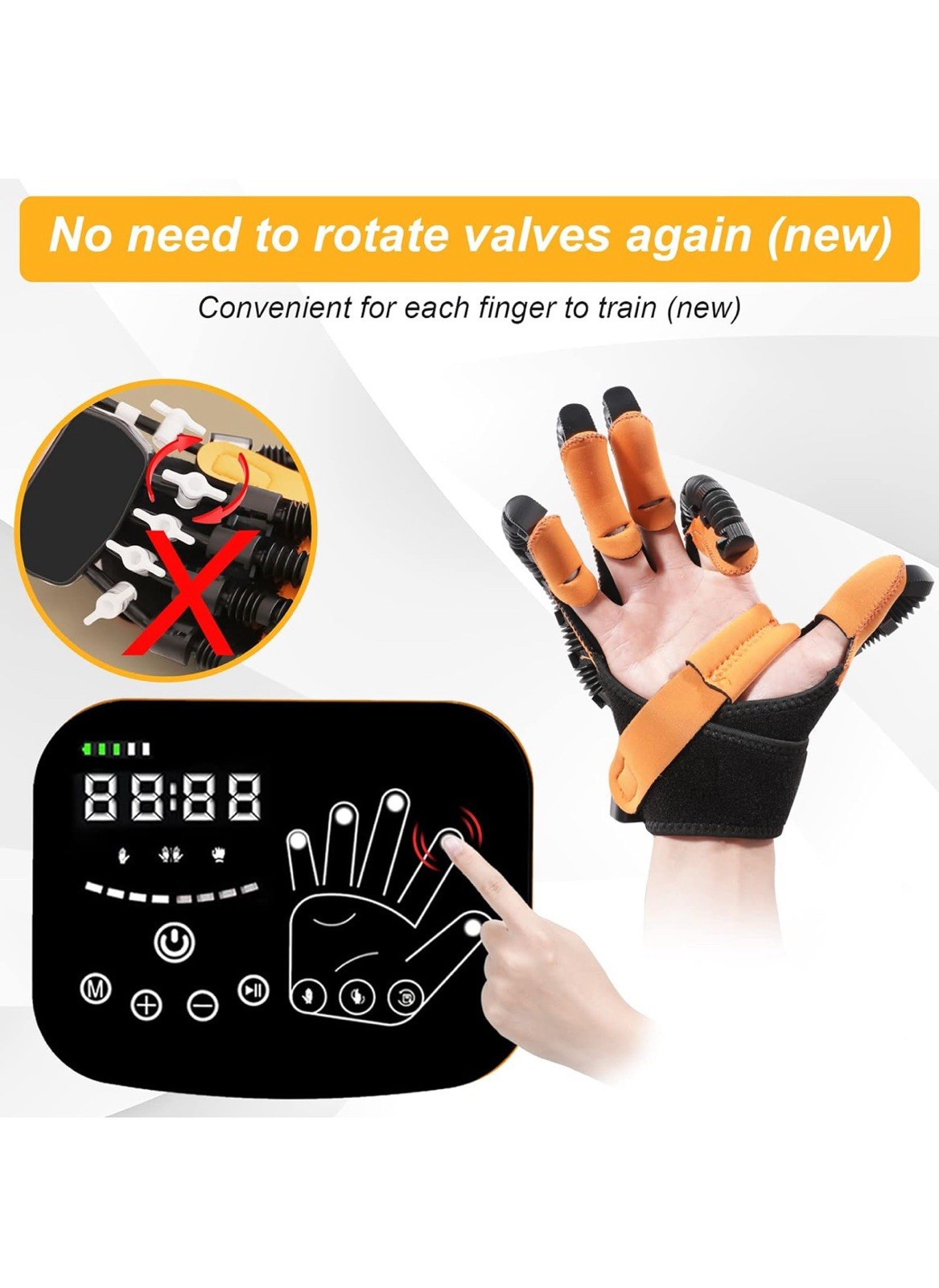 Upgraded Rehabilitation Robotic Gloves for Hempiplegia Stroke Paralysis Arthriti