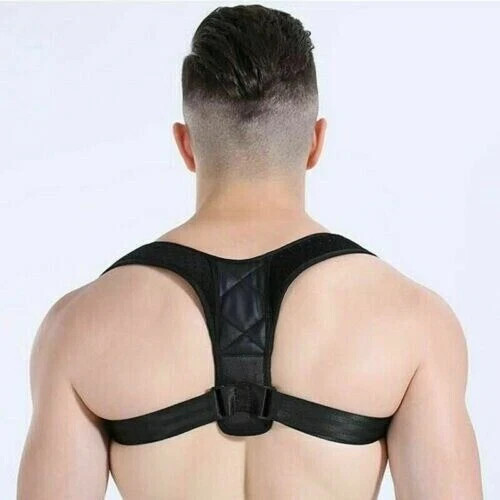 True Fit Posture Corrector Adjustable Back Brace Belt for Men Women