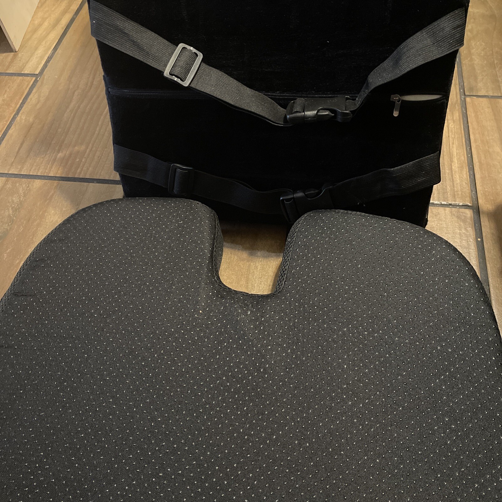 Seat Cushion & Lumbar Support Memory Foam Ergonomic Lumbar Support Pillow