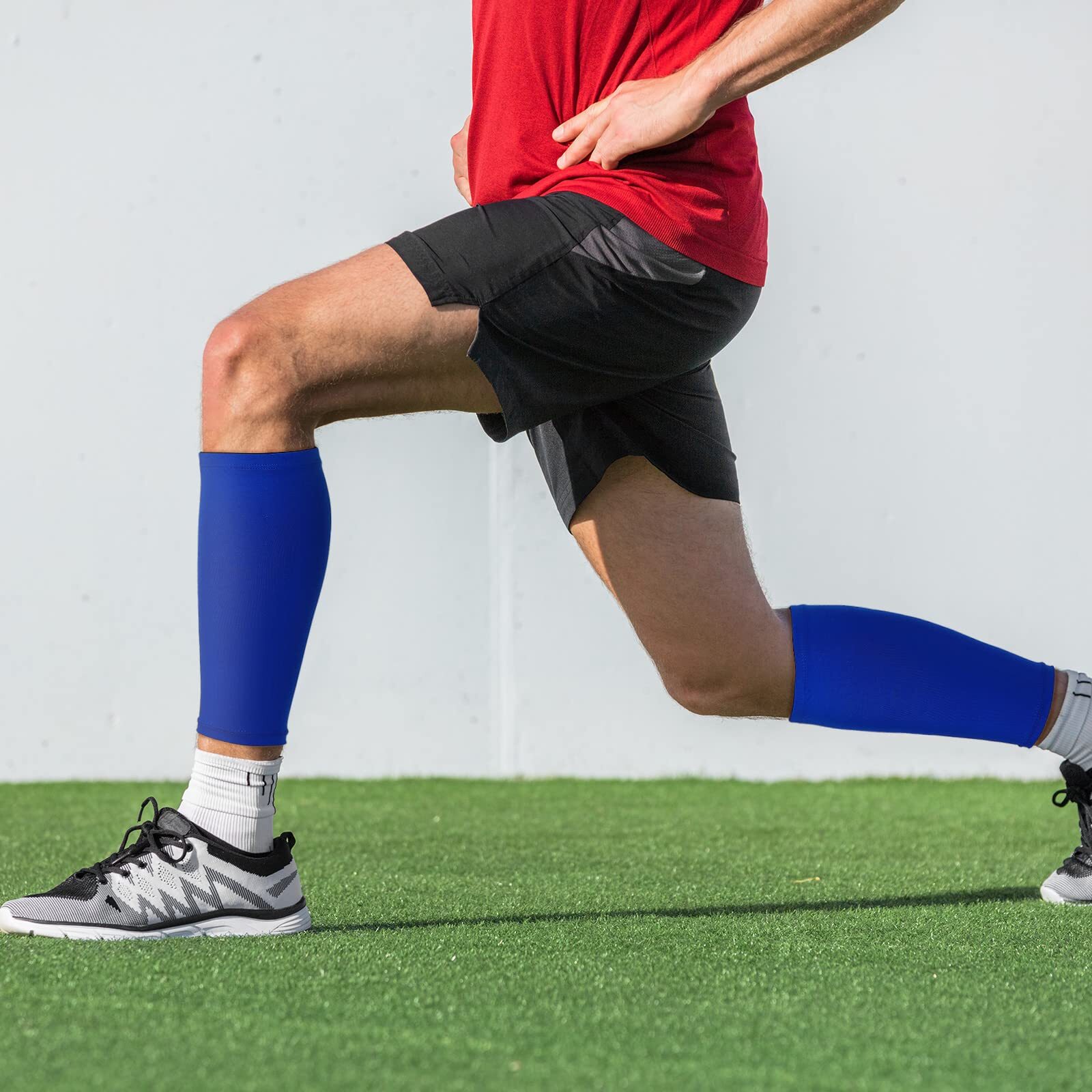 3 Pairs Calf Compression Sleeves for Men And Women Football Leg Sleeve Footle…