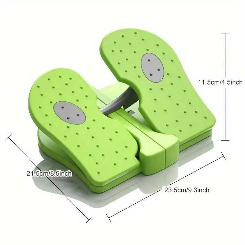 Simple Leg Exerciser While Sitting for Seniors, Foot Pedal Gray, Gray