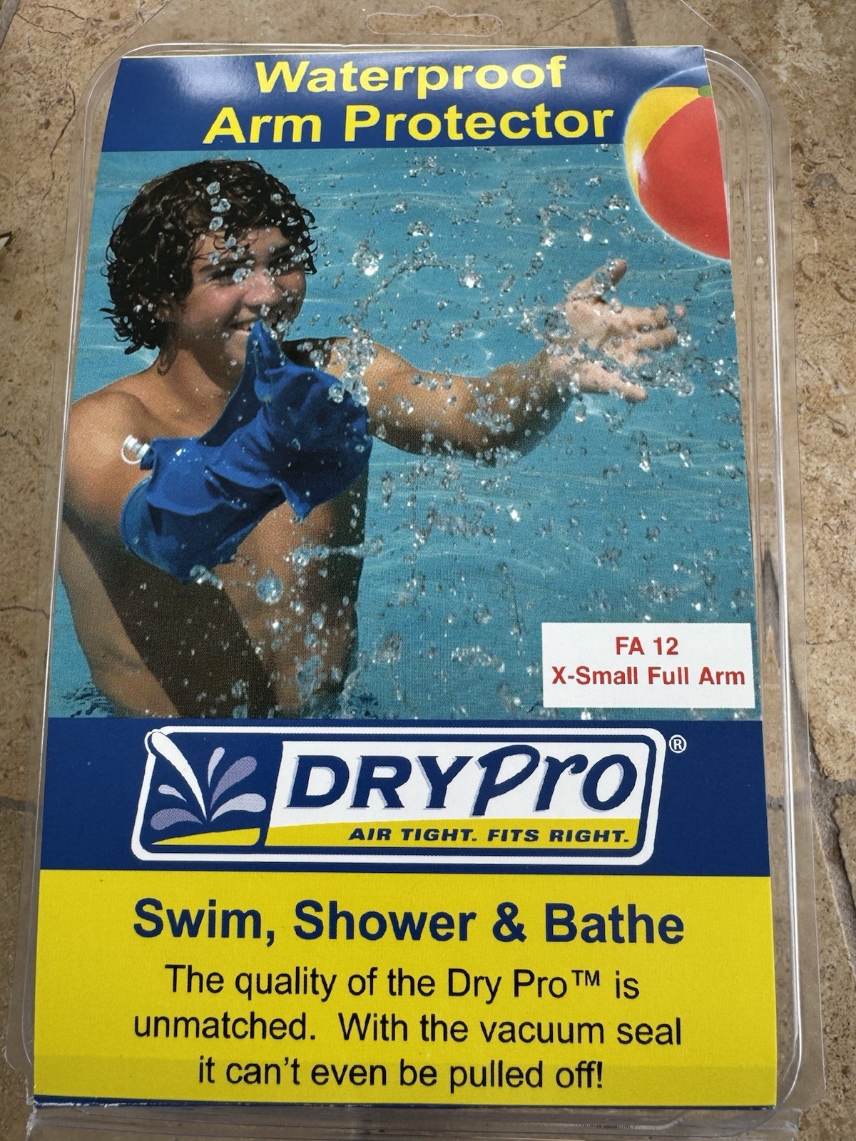 Dry Pro Waterproof Arm Protector Vacuum Seal X-Small Full Arm