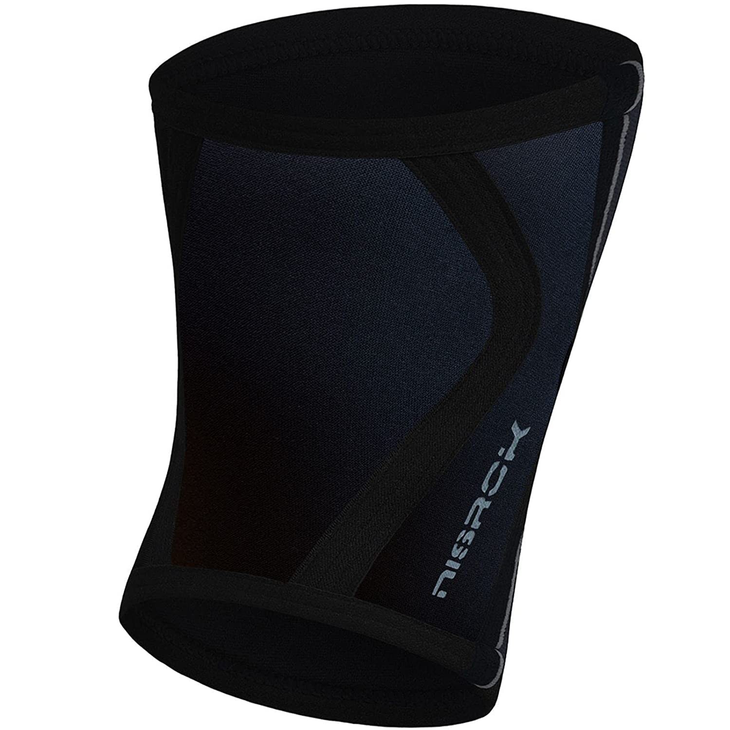 Nisrok 517NIS060701 Knee Sleeves 7mm Neoprene Compression (1 Pair)