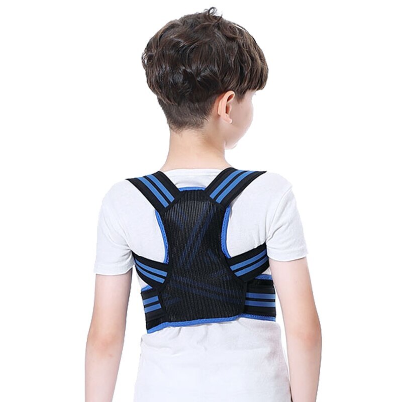 Adjustable Children Posture Corrector Back Support Belt Spine Back Lumbar Braces