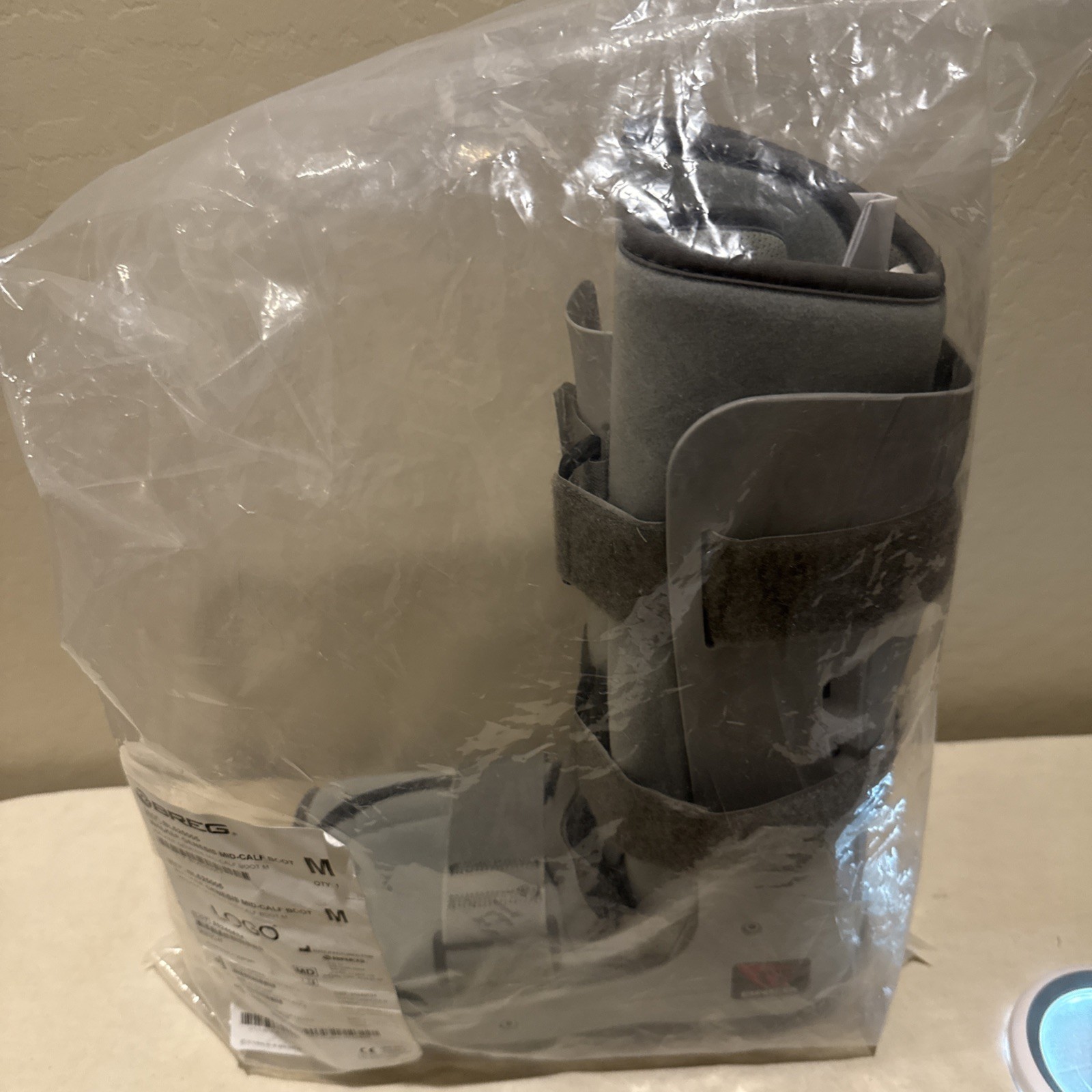 Breg Walker Genesis Mid-Calf Boot – Size Medium (BL525005) Post-Op Air Walker