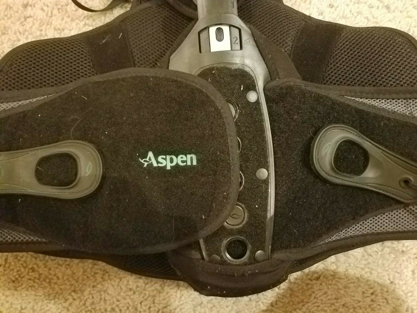 Aspen Vista Back Brace TLSO Adjustable Support Lower Spine