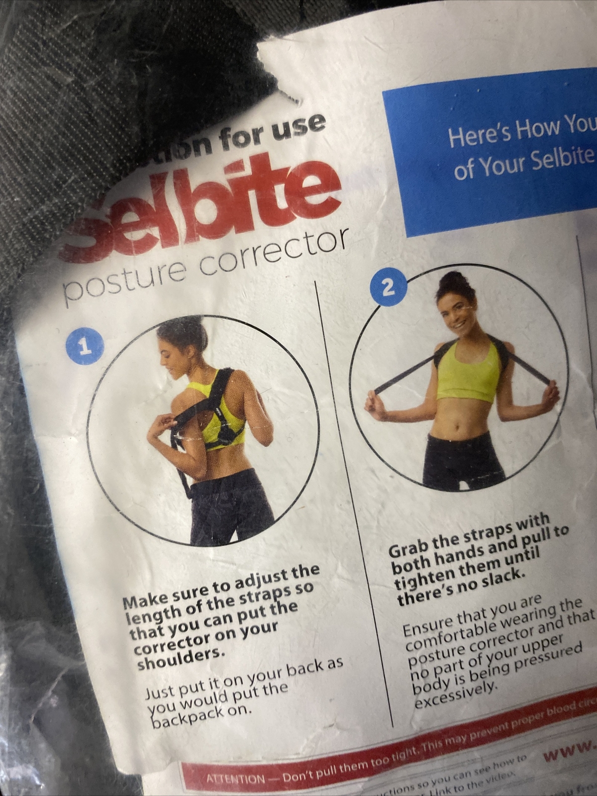 Selbite Adjustible Back Posture Corrector