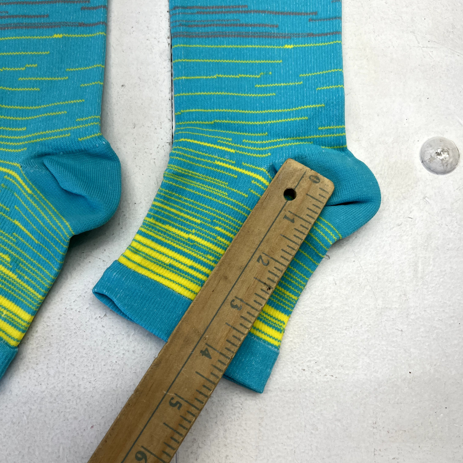 Blue & Green Calf/Leg Compression Sleeves Unisex Adult Size 2XL
