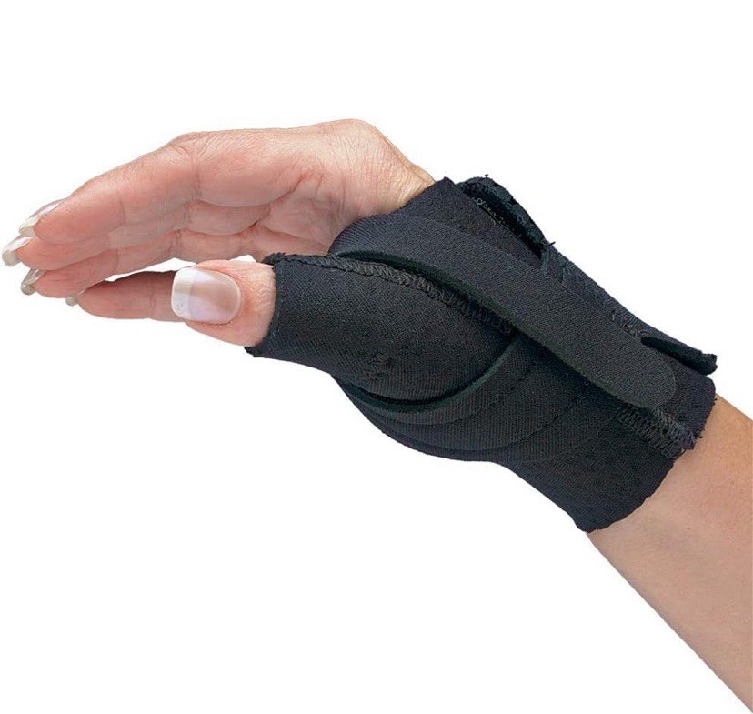 NEW Comfort Cool Thumb CMC Restriction Splint Black Right YOUTH/XS NC79549