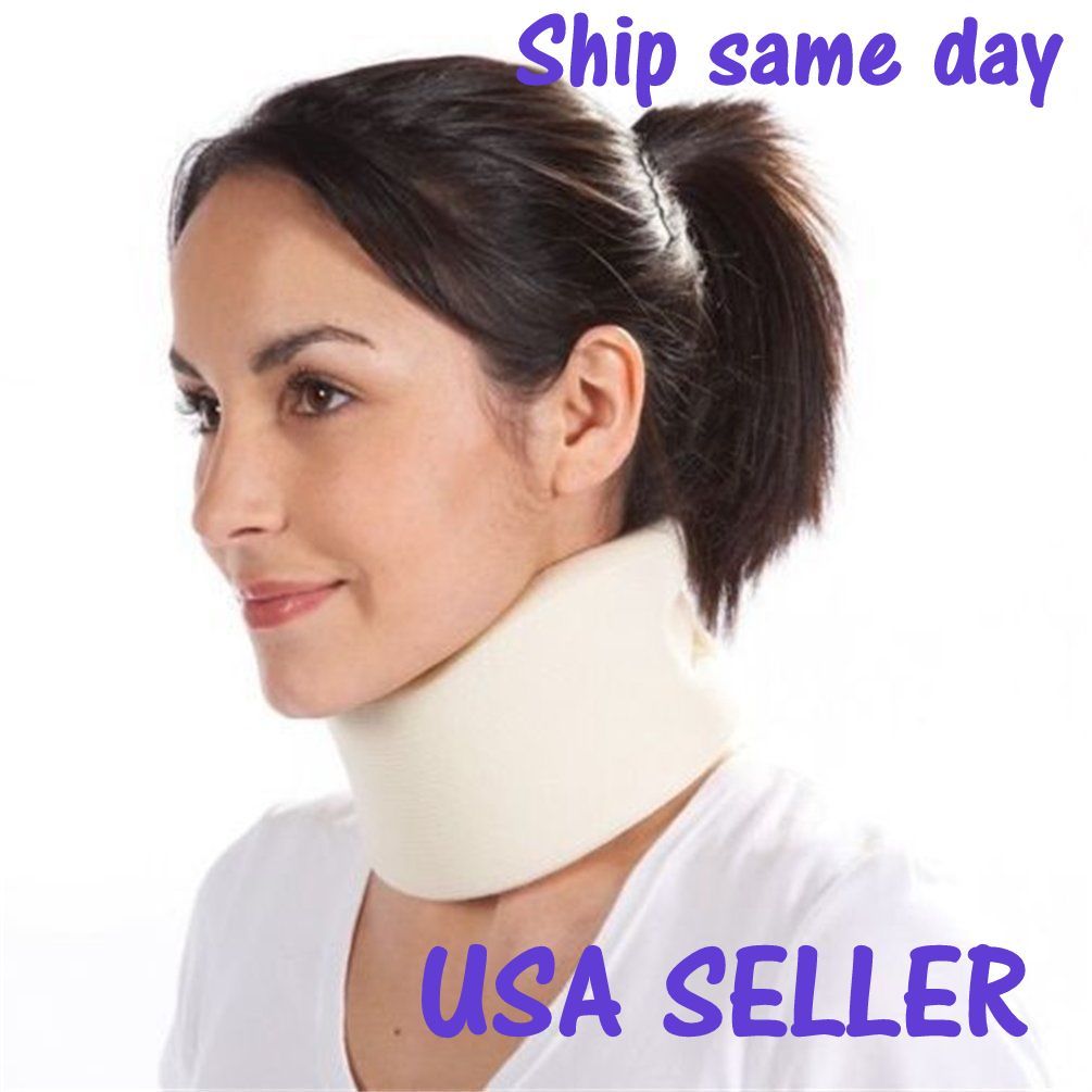 NEW Cervical Collar Neck Brace Support Shoulder Pain Relief Pro Soft Firm Foam