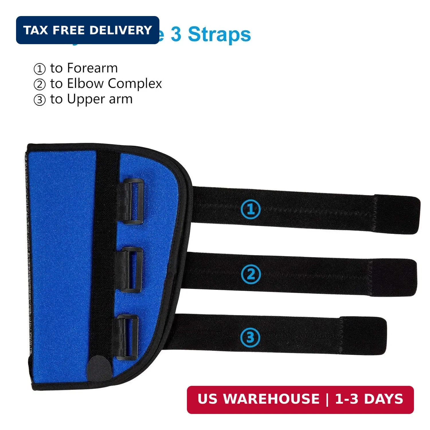Elbow Brace Night Splint Support for Cubital Tunnel Syndromean, Ulnar Nerve, Sta