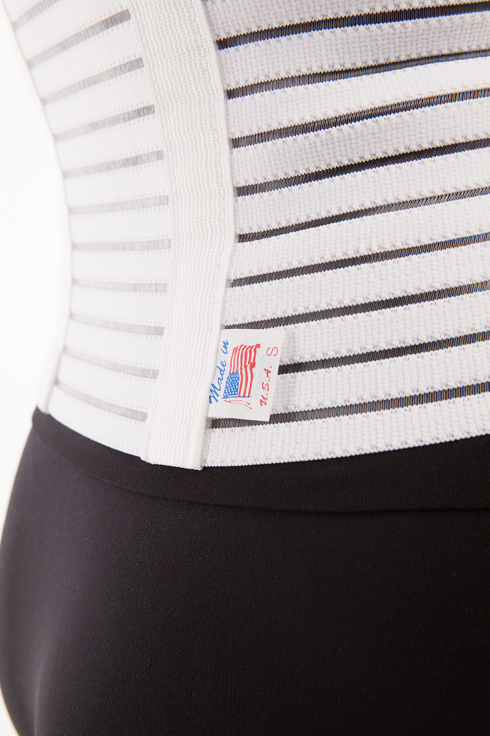 ITA-MED Women’s Light Abdominal Support Binder – Breathable Elastic Made in USA