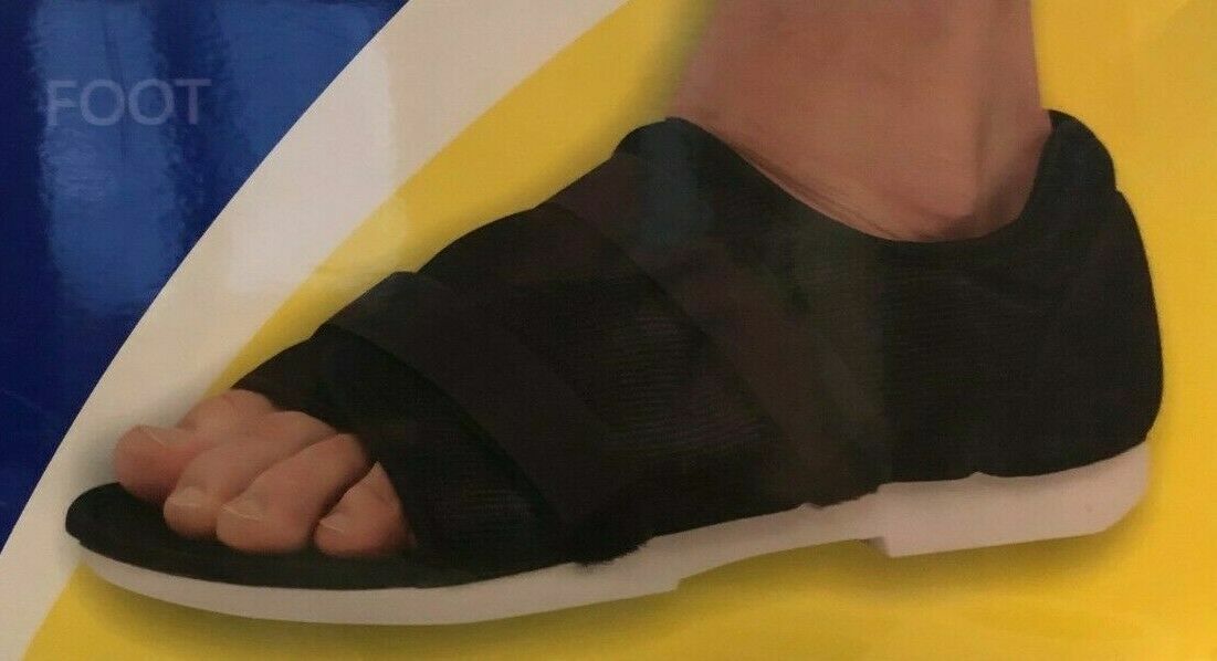 Medical Post Op Shoe in Black Size: Large, Gender: Male