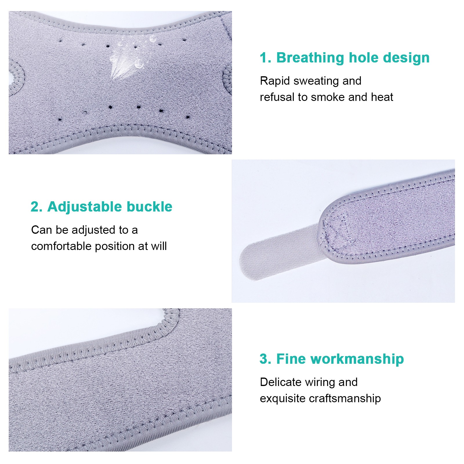 Silicone Patella Strap For Sports Pressure Relief Kneepad Shock Absorption LULS
