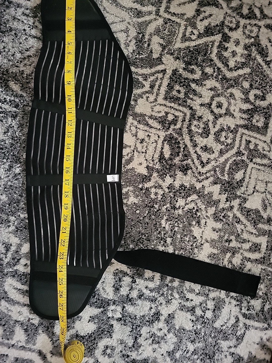NeoTech Care Pregnancy Support Maternity Belt, Belly Brace, Size M, Black Color