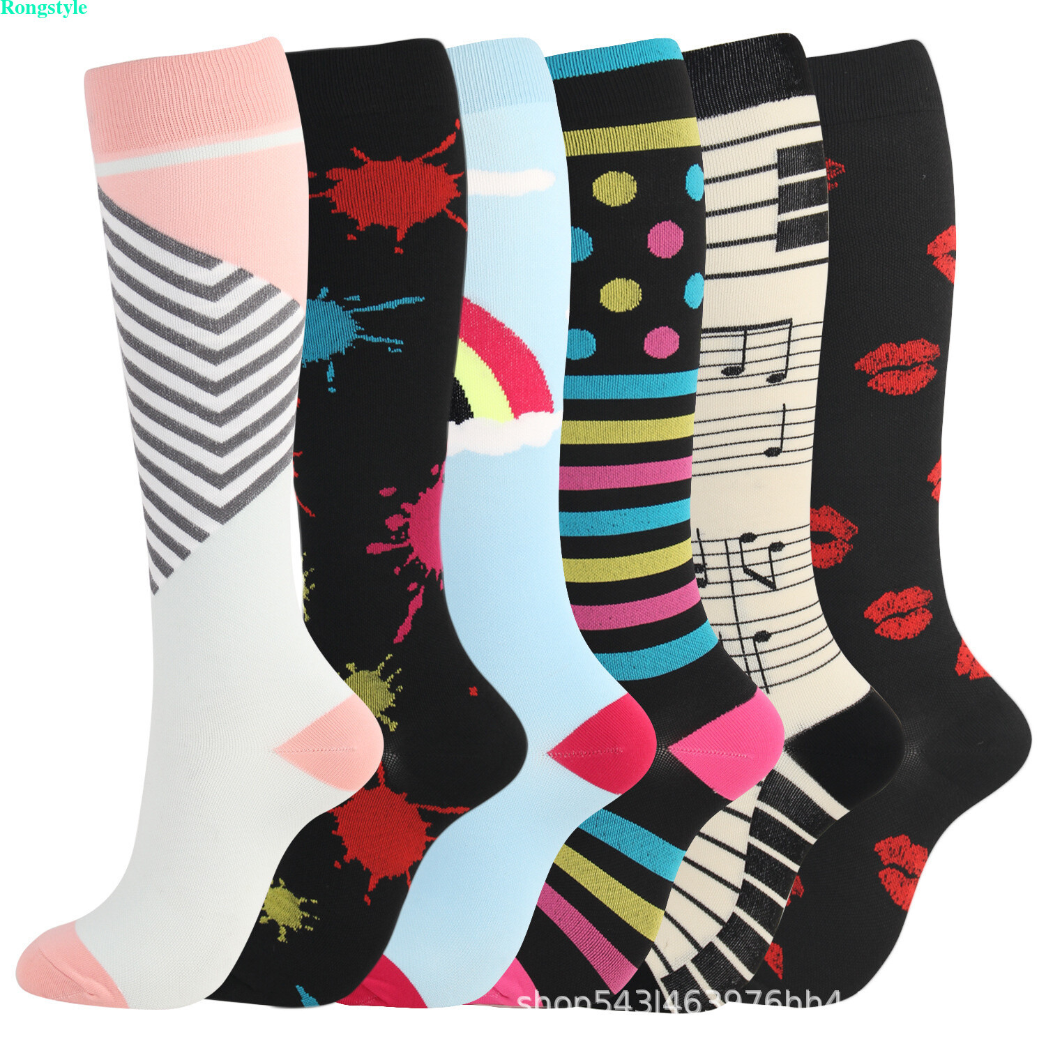 Lots Compression Socks Stockings Womens Mens Knee High Medical 20-30 mmHG S-XL