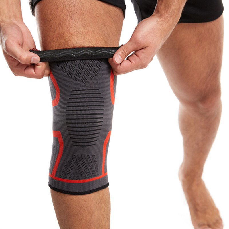 1/2Pcs Knee Brace Support Compression Sleeve Arthritis Joint Injury Pain Relief