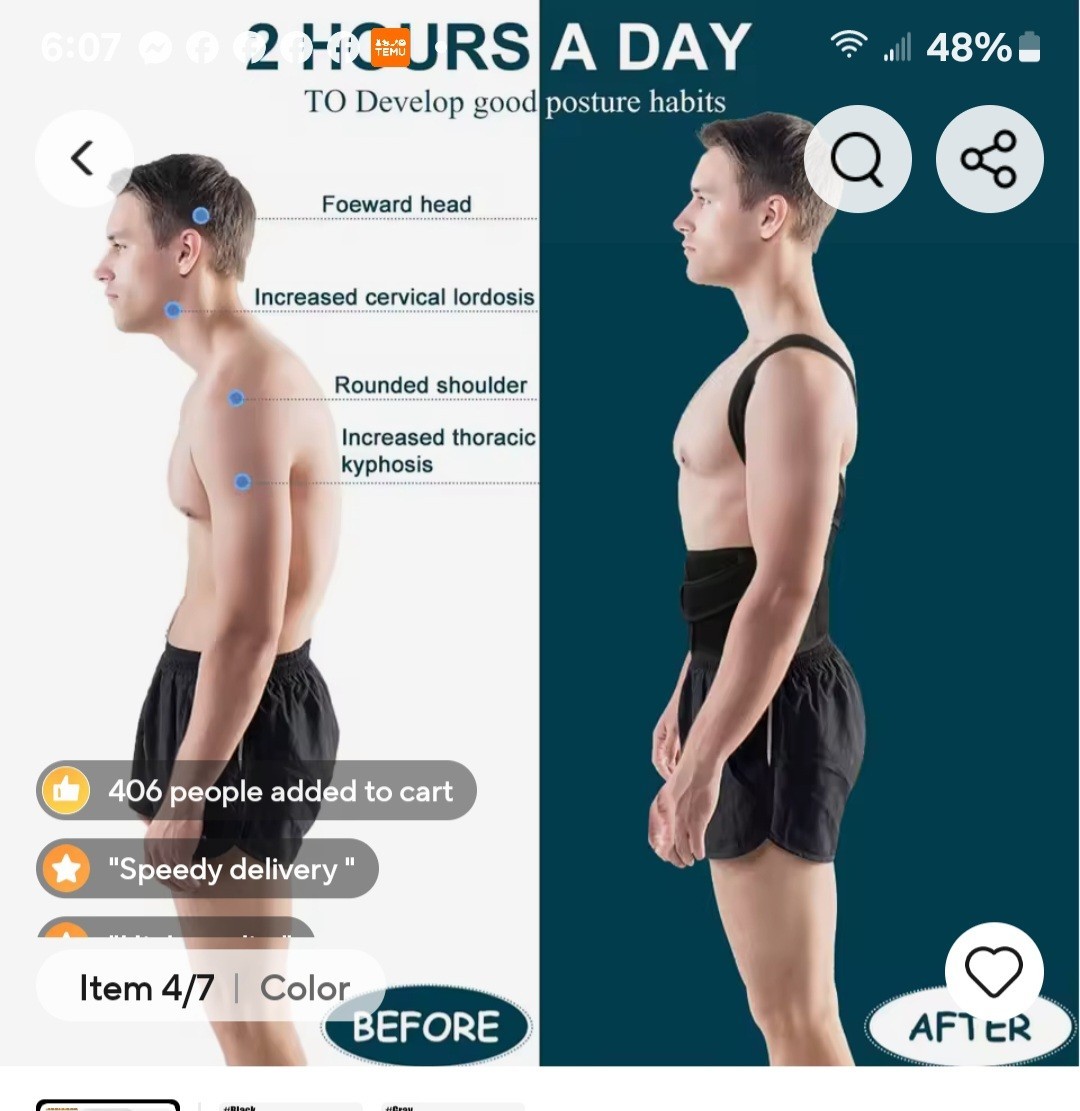 Correction belt Posture Corrector Back Posture Brace Adjustable Back Trainer