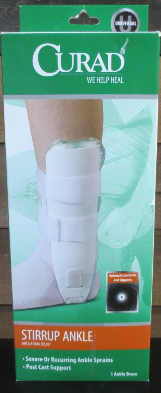 Curad Stirrup Ankle Air & Foam Splint