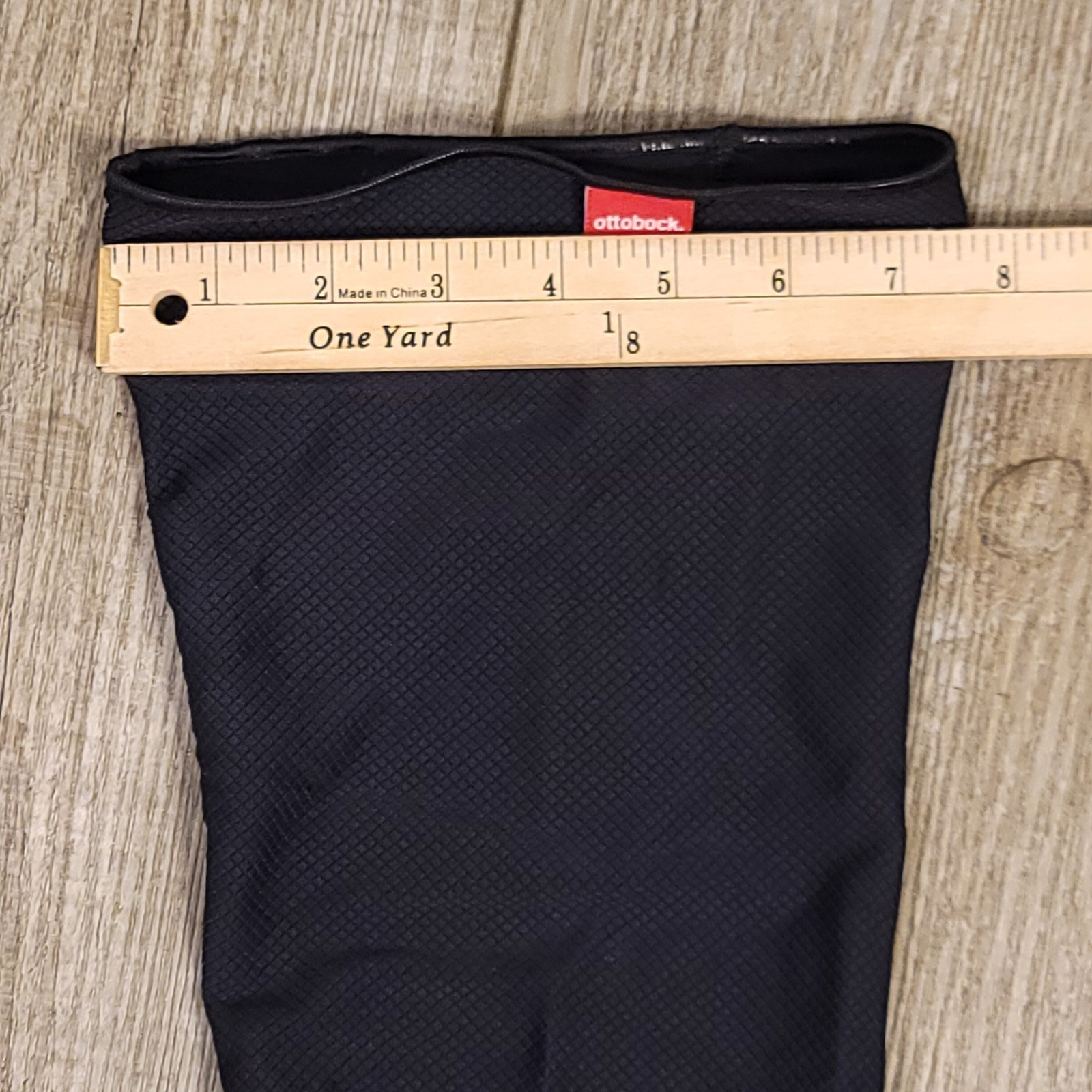 Ottobock Black Textured Knee Cover Sleeve Size M/L/XL