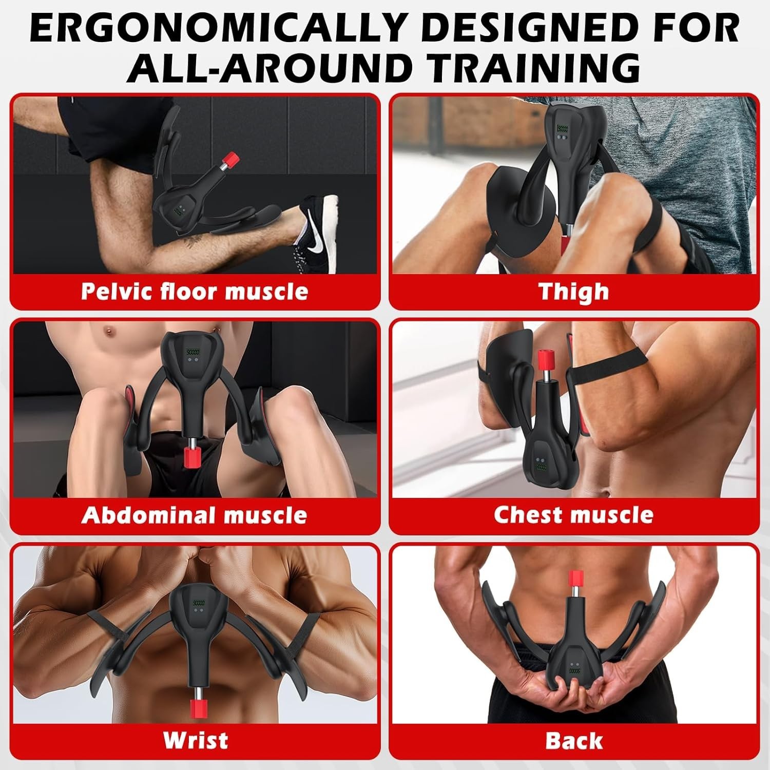 3rd Gen Thigh Exerciser 100 lbs Resistance Bands/`