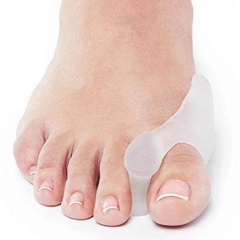 Silicone Gel Toe Separator & Bunion Corrector – Little Toe Protector Thumb Valgu