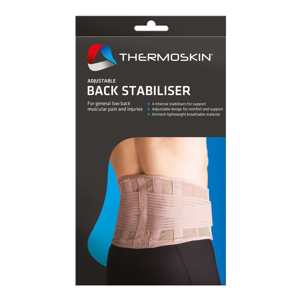 Thermoskin Elastic Back Stabilizer, Beige, Medium