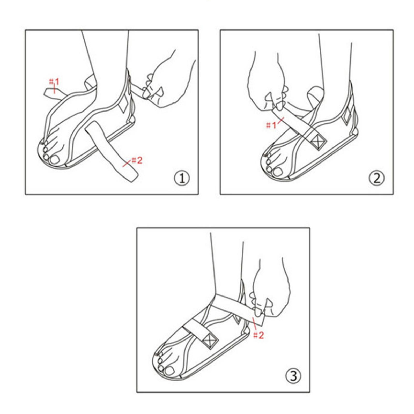 S Post Op Shoe Open Toe Fracture Plaster Protective Leg Foot Supports Health