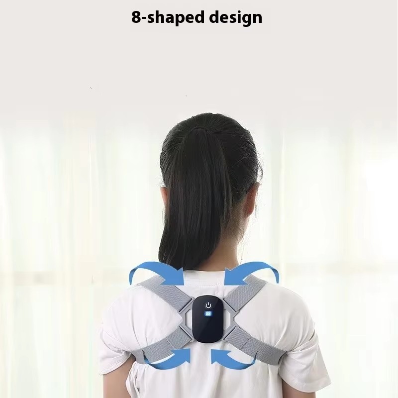 Smart Posture Corrector Rechargeable Back Brace Vibration Reminder Adjustable