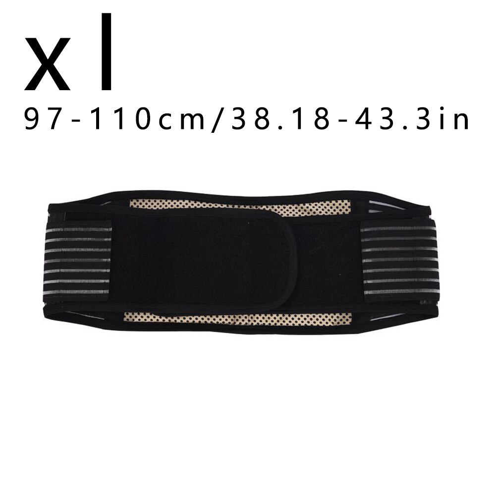 US 1 Pack Back Brace Support Tourmaline Self-Heating Lumbar Therapy Waist Belt