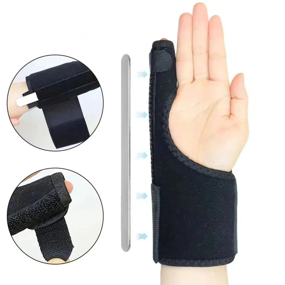 1x Trigger Finger Splints For Little Finger Pinky Brace Wrist Support Adjustable