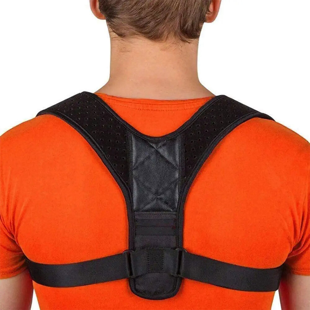 Posture Corrector Back Brace for Women and Men, Adjustable Breathable (Unisex)