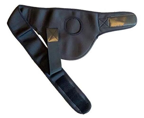 EXTREME Neoprene VERTICAL Stoma Support Belt ileostomy Left Side 5 = 39″ to 42″