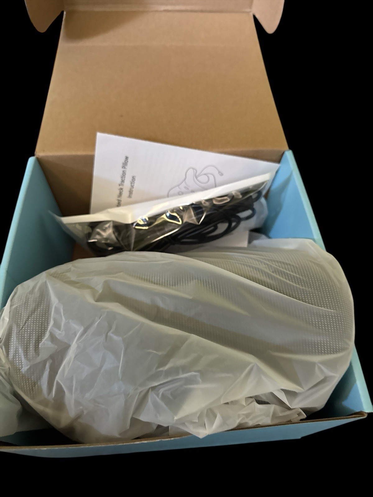Heated Neck Traction Pillow Device new in the Box