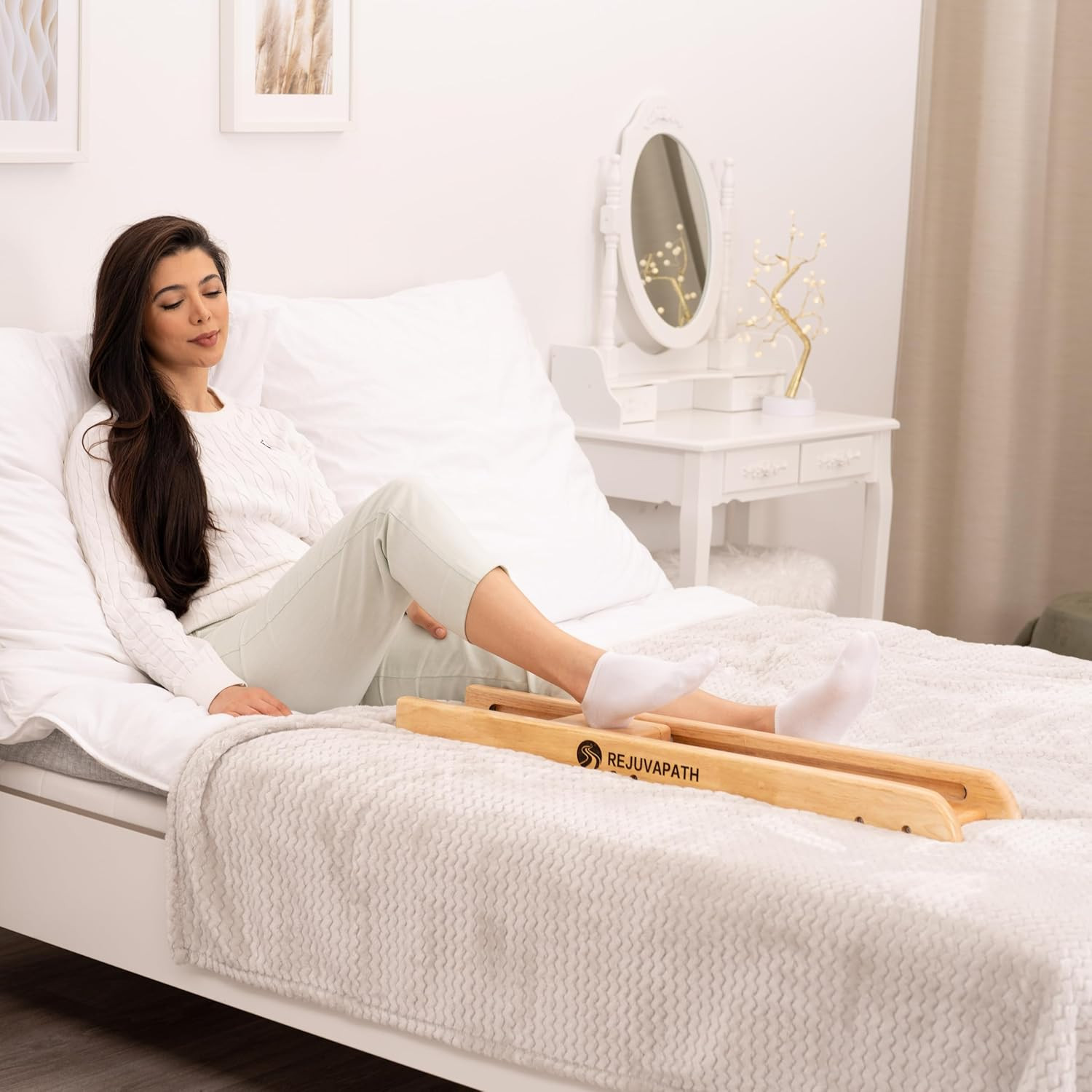 Knee & Hip Rehab Glider – Physiotherapy Equipment for Stroke Rehab, Recovery Aid