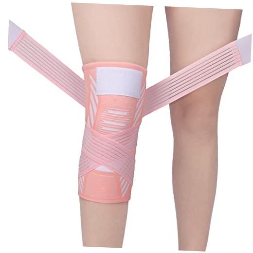 Knee Brace for Women & Men Knee Support Sleeve 1 PCS (M) | Knee Medium Pink