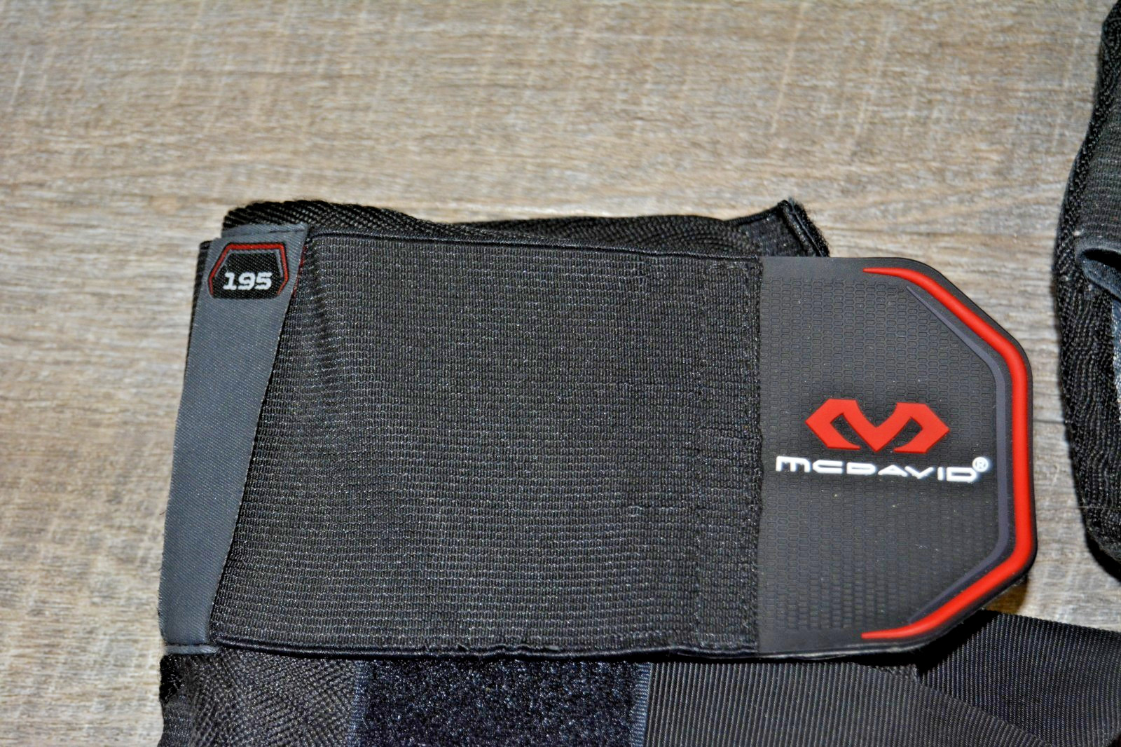 Set 2 McDavid 195 Ankle Brace Adjustable w/ Laces Black Unisex Stabilization