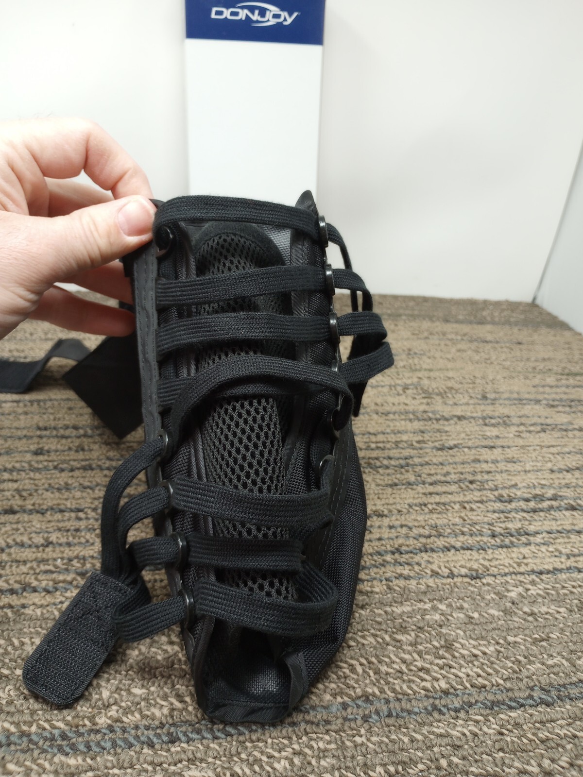 DonJoy Stabilizing Speed Pro Ankle Support Size S Black Pre Owned