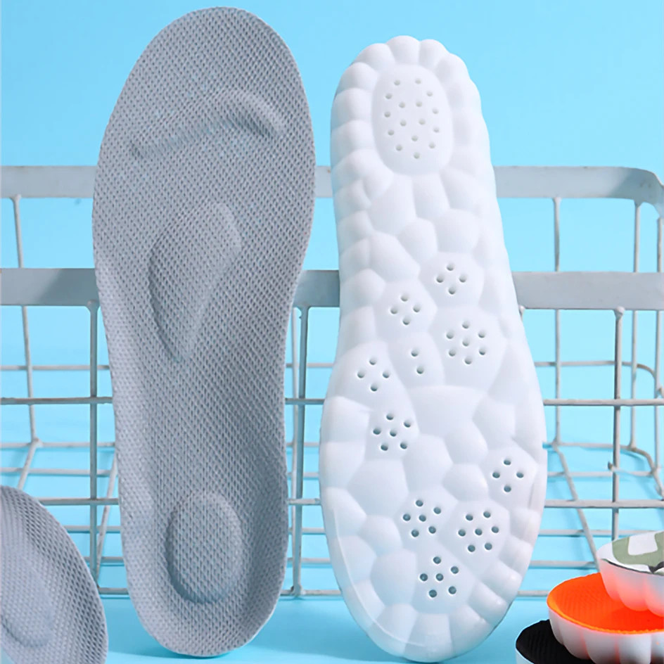 Sport Insoles for Shoes Sole Shock Absorption Deodorant Breathable Cushion Runni