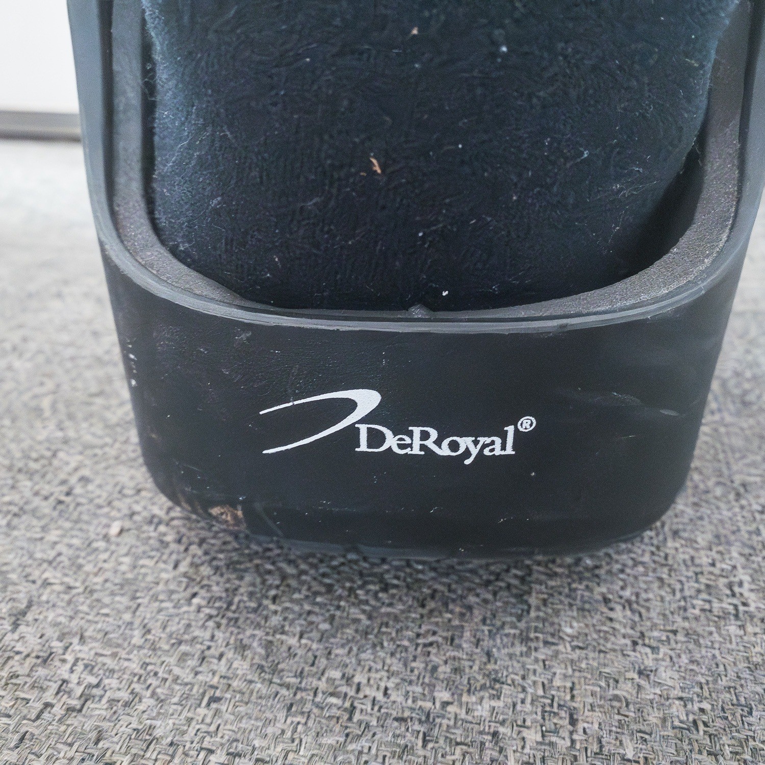 DeRoyal Walking Boot Unisex Medium Black Air Pump Cam Walker Orthopedic Plastic