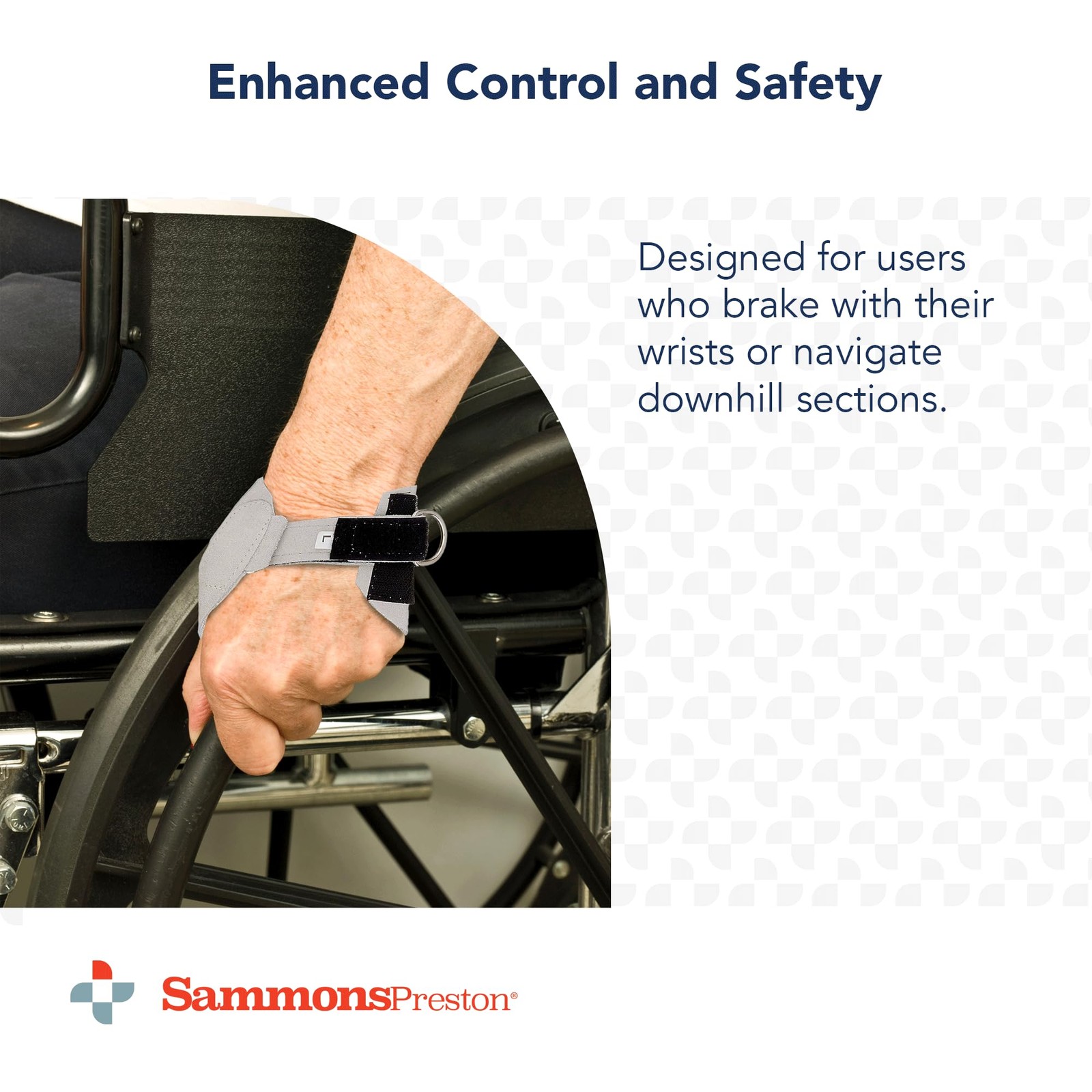 Wheelchair Pushing Cuffs, Fingerless Suede Gloves, Adjustable Lightweight Pus…
