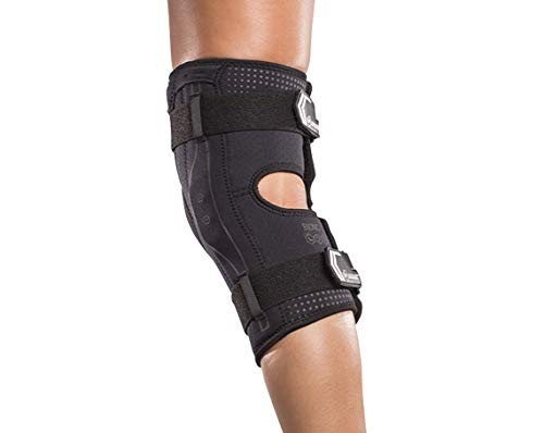 Hinged Knee Brace with Adjustable Patella Support for ACL, MCL, LCL Injuries