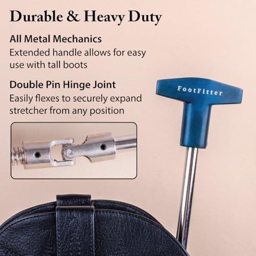 Premium Cowboy Boot Stretcher for Men & Women – Widen & Relieve Toe Pain